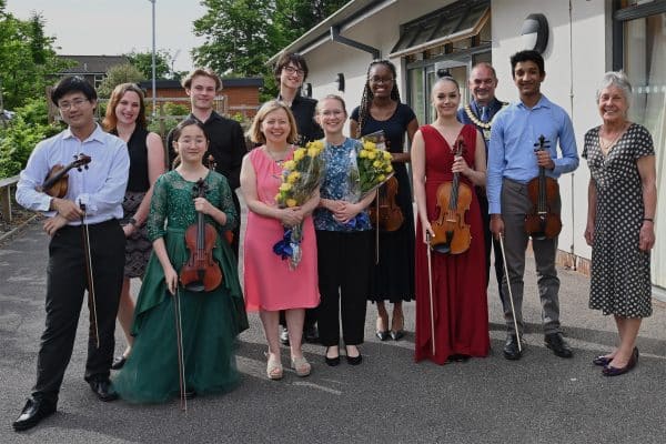 Performers at the Classical Concert in aid of Ukraine