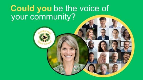 could you be the voice of your community head and shoulder image